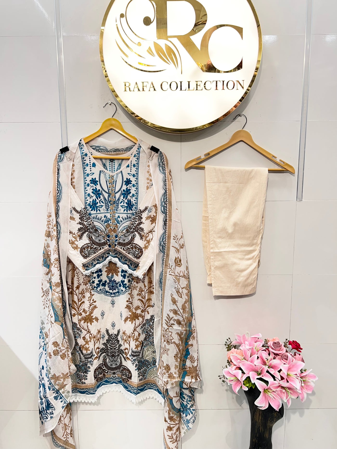 Cotton Ready to wear suits 24010