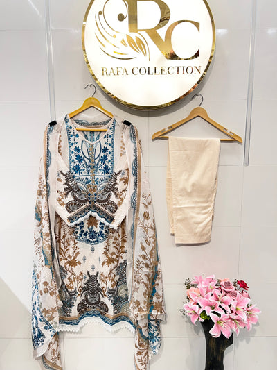 Cotton Ready to wear suits 24010