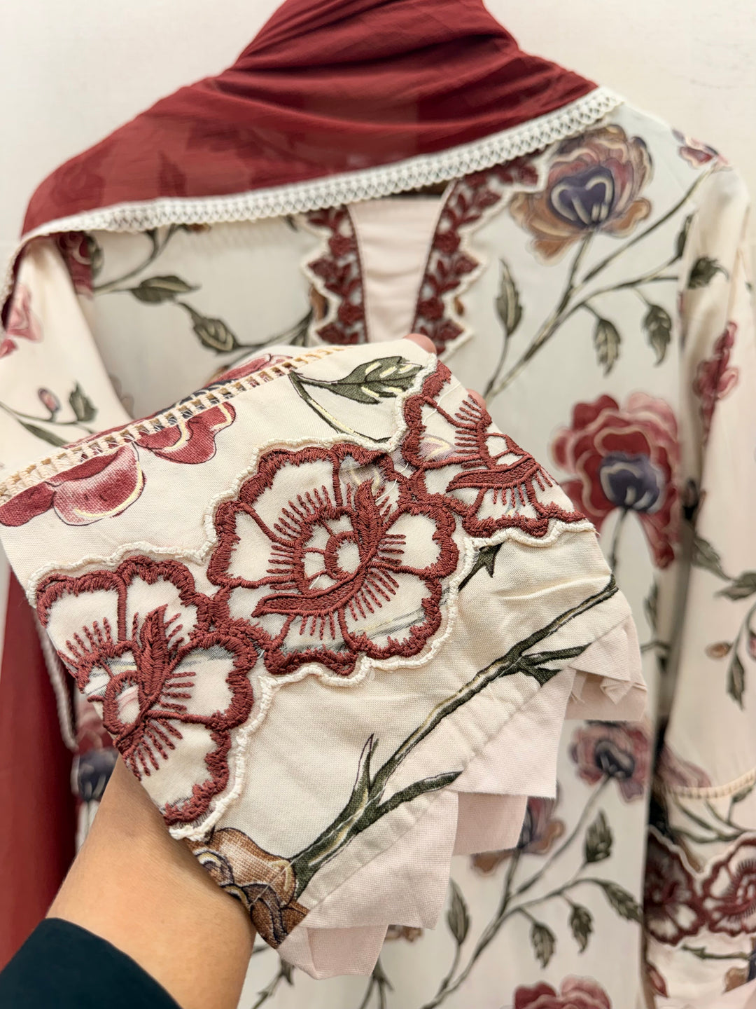 Pakistani Cutwork Suit