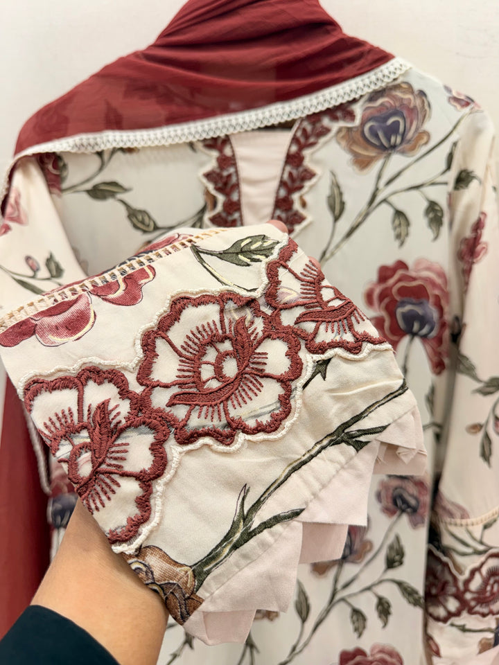 Pakistani Cutwork Suit