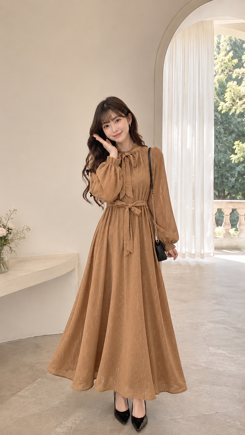 Korean Long Dresses