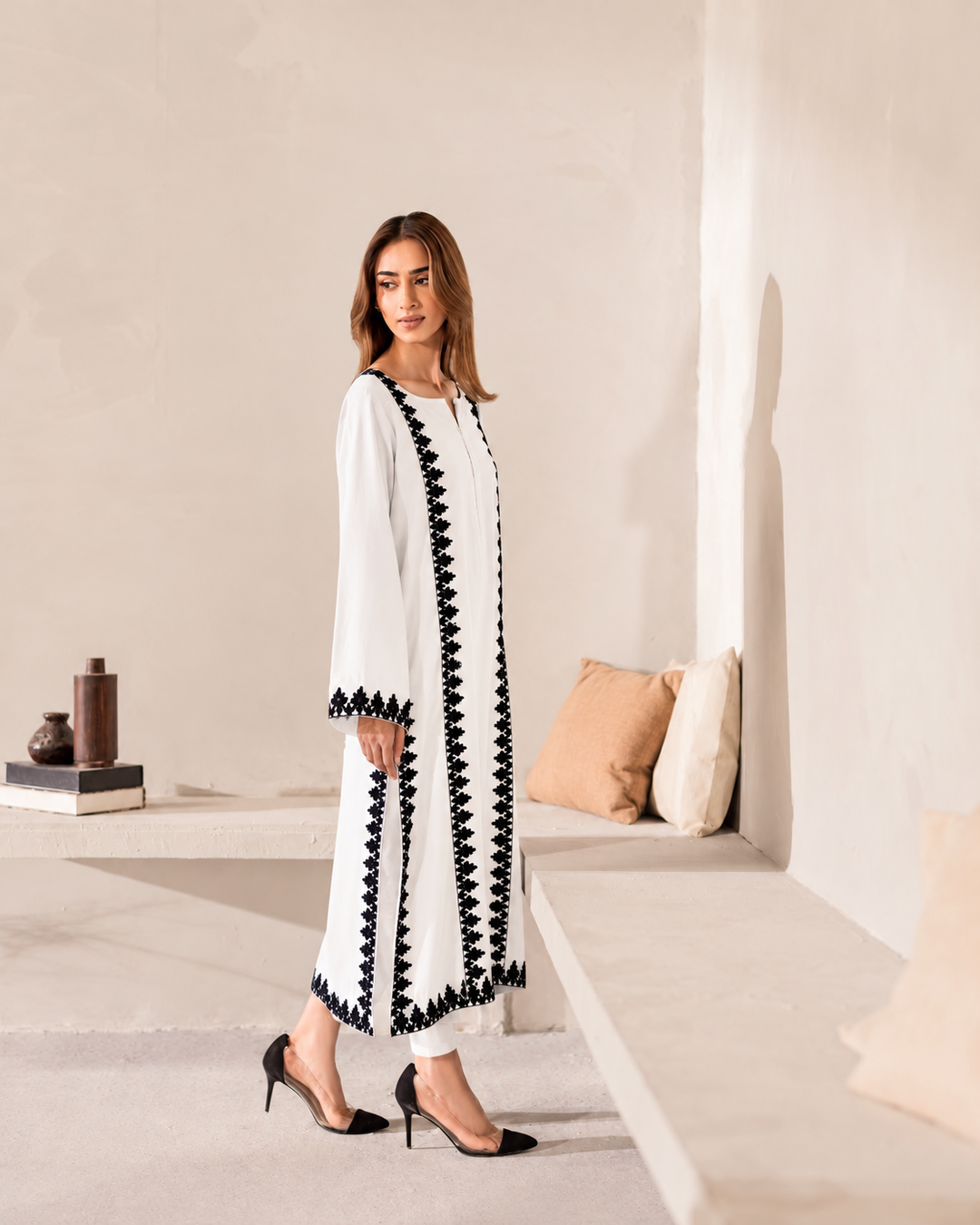 Embroidered Long Suits
