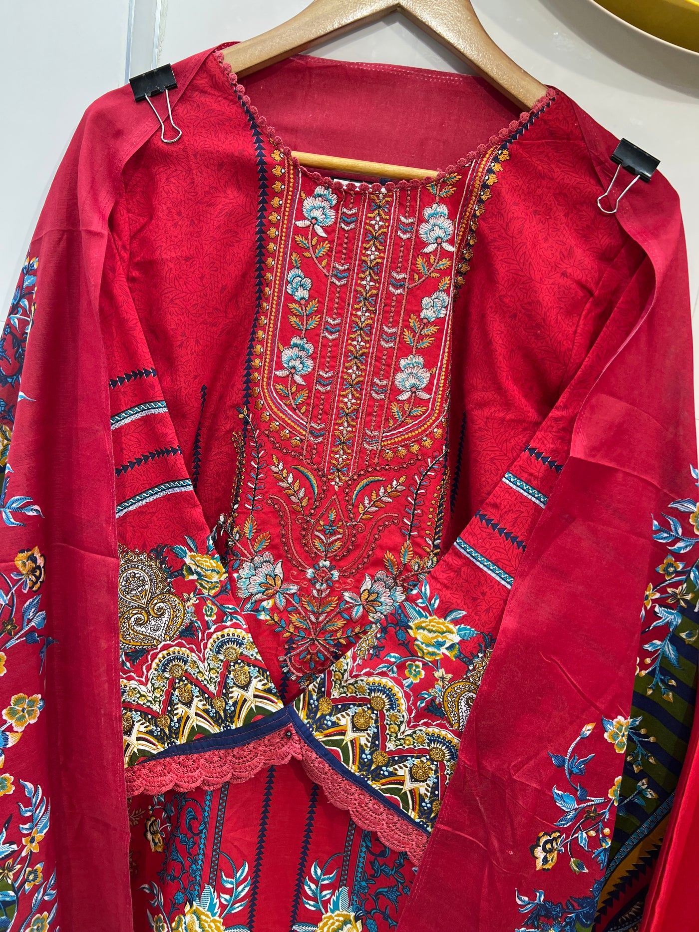 Semi cotton suits 2278