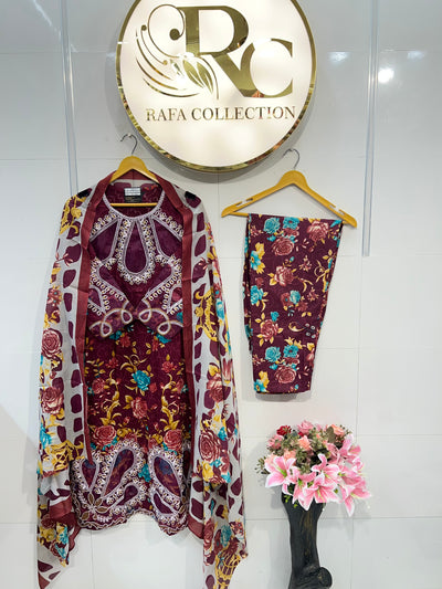 Pakistani patch work suits 2602