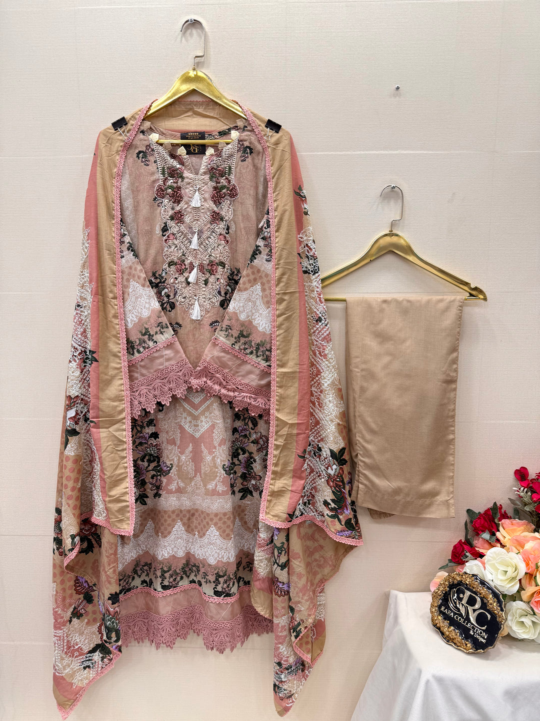 Pakistani patch work suit