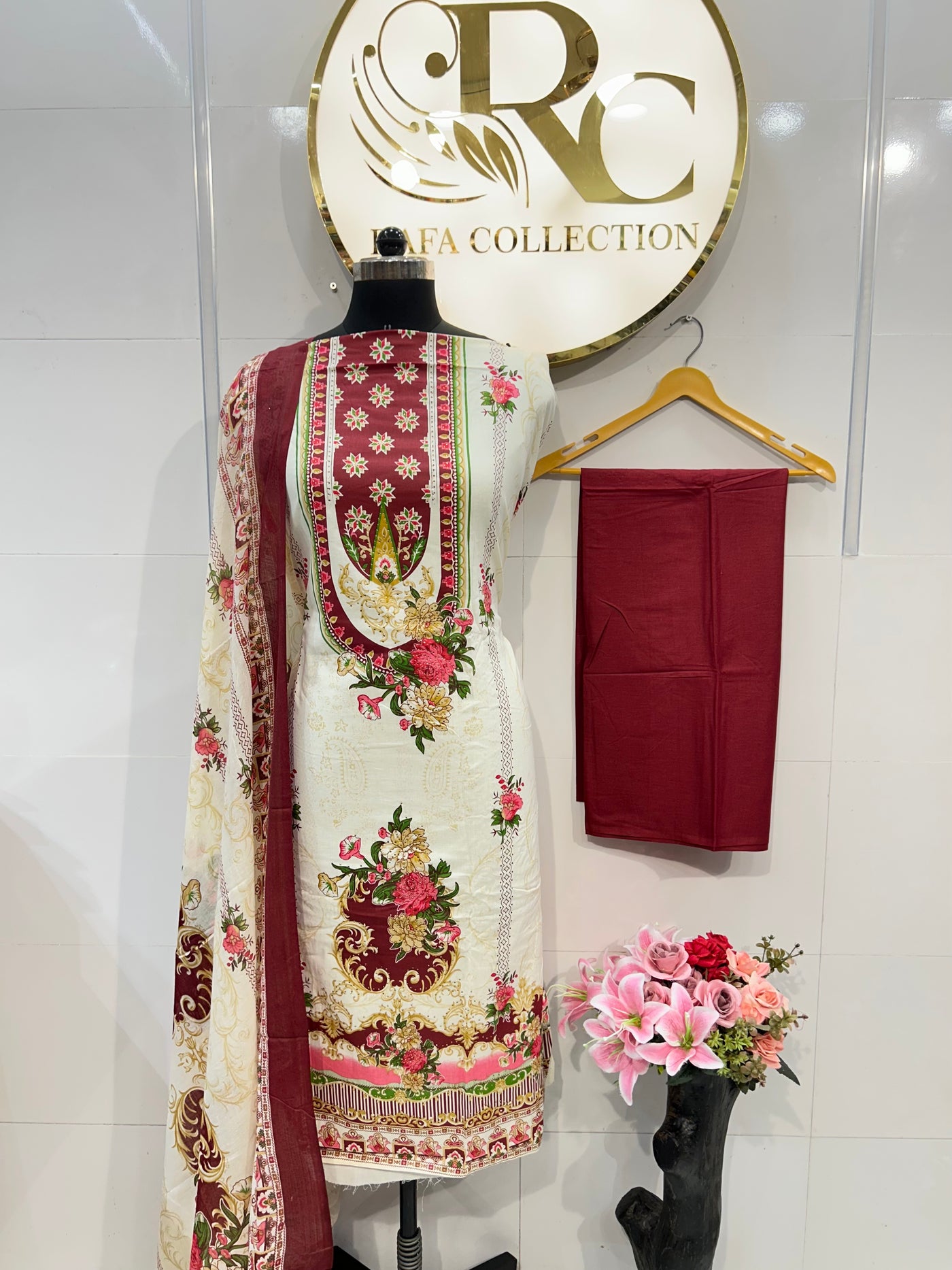 Cotton unstitch suits 2326