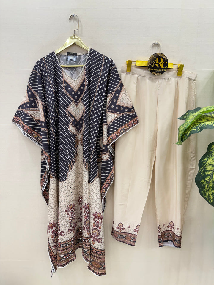 Mirror Work Kaftan Set 1964