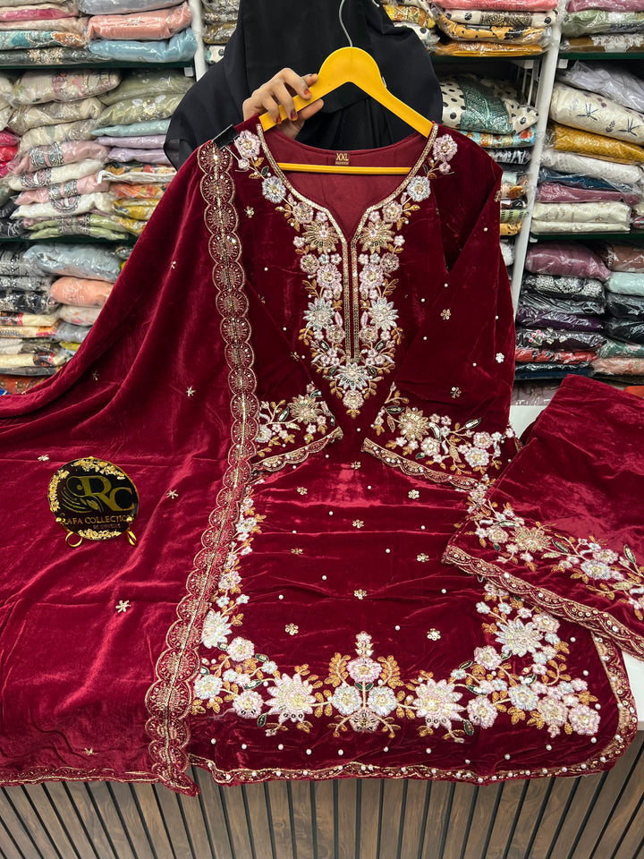 Royal Velvet Grace Suit Set 3157