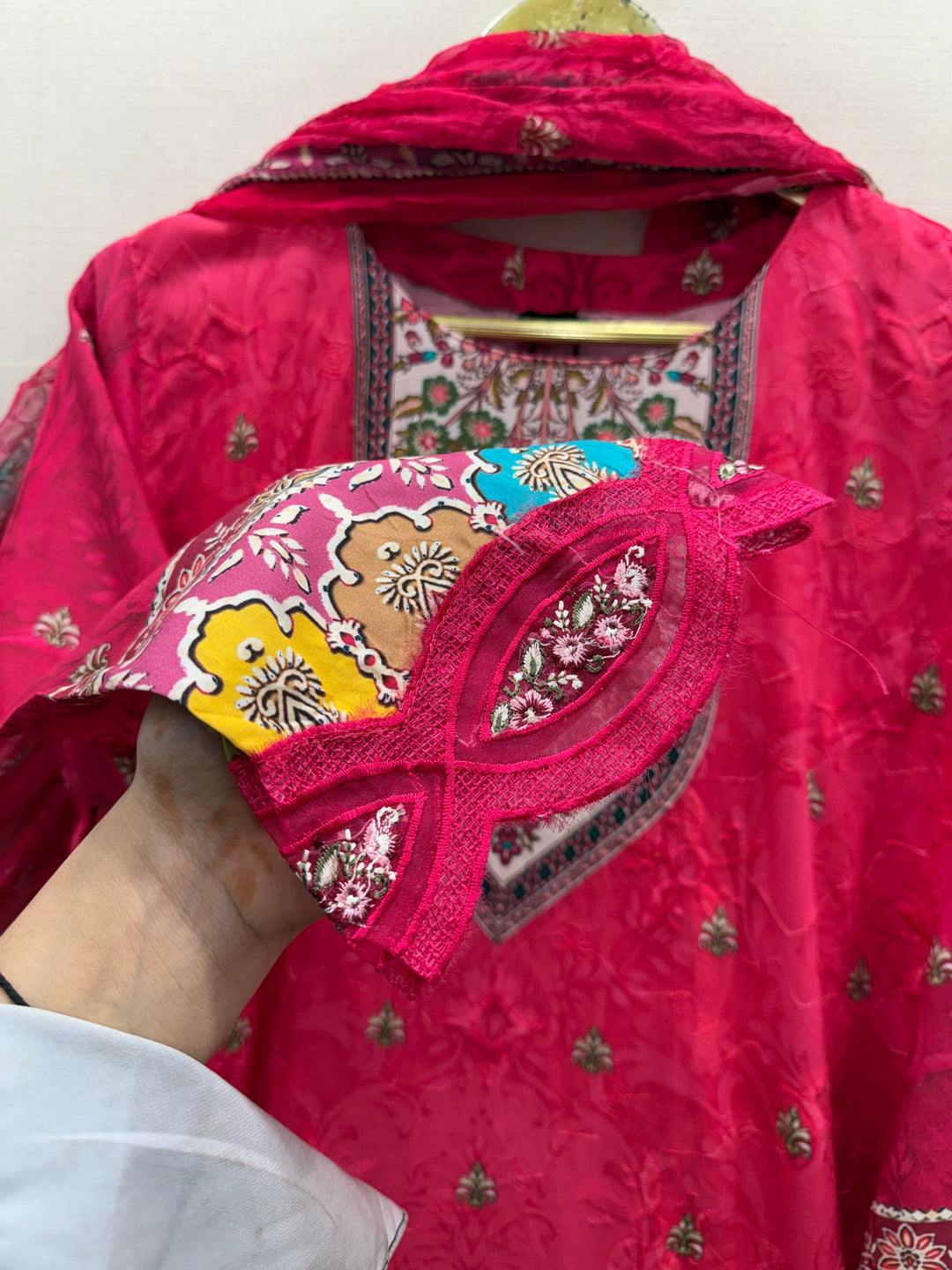 Muslin Embroided suits