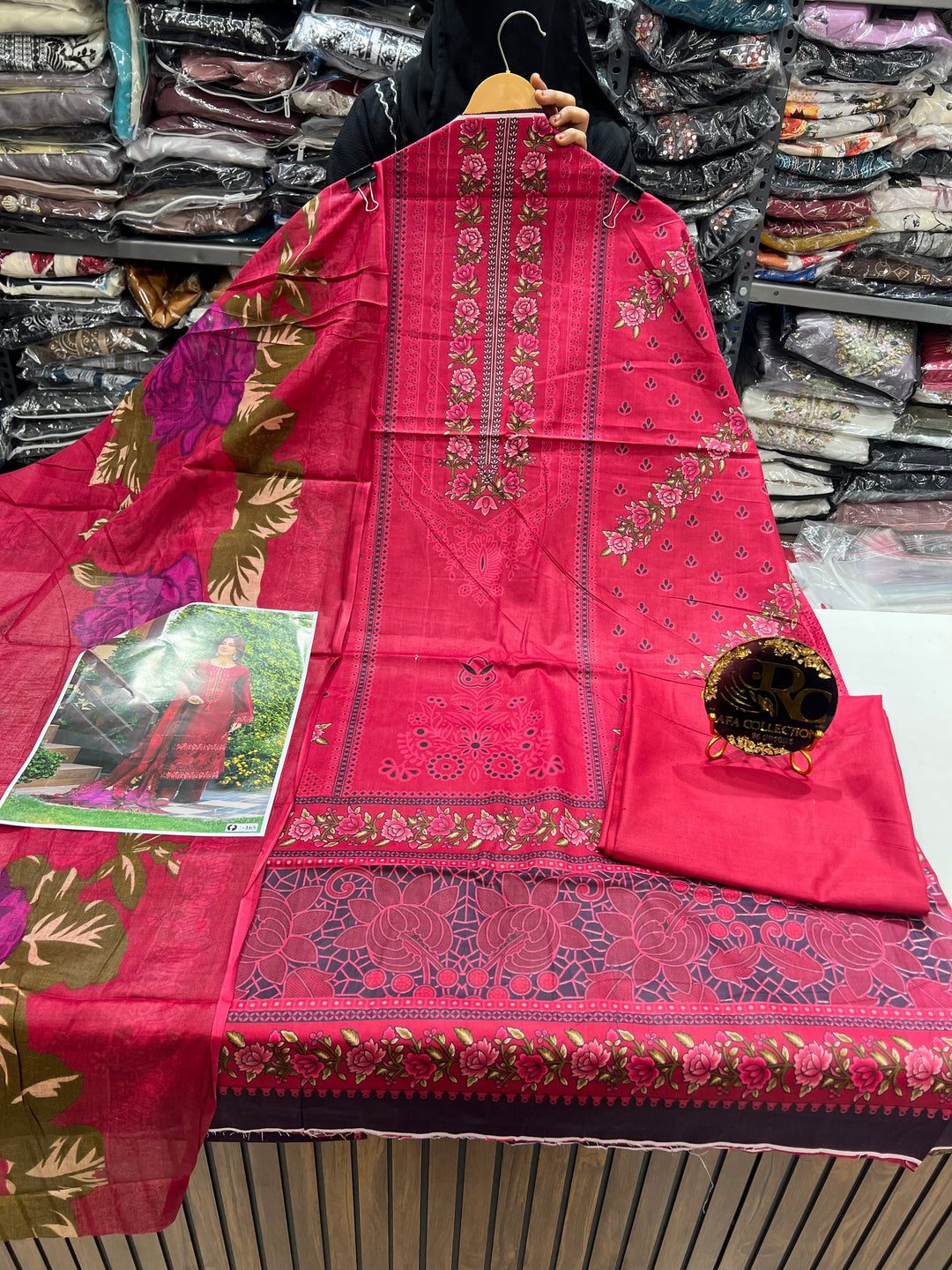 Cotton printed suits 3147