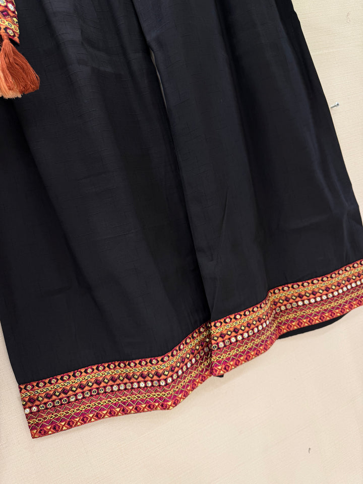 Multi embroidered afgani suits