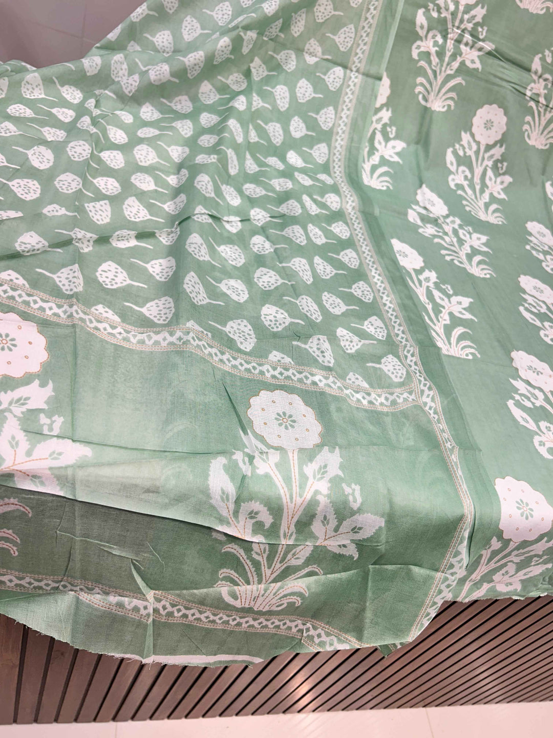 Cotton Printed suit 11546