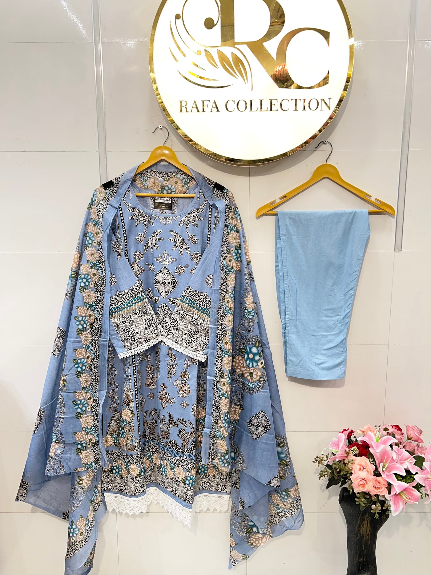 cotton pakistani print sets 2405