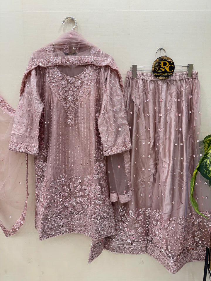 Pakistani wedding palazzo’s suits  5907