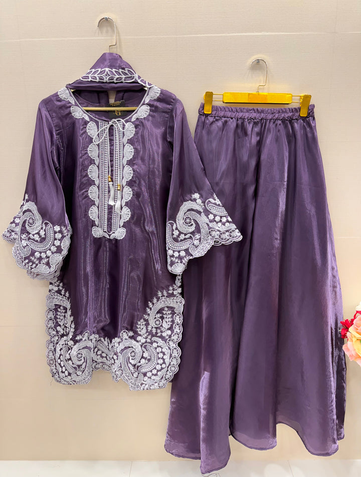 Shimmer Organza suits