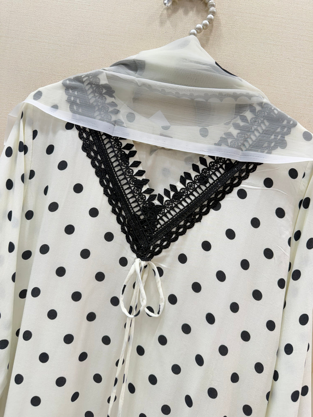 Polka dot suits