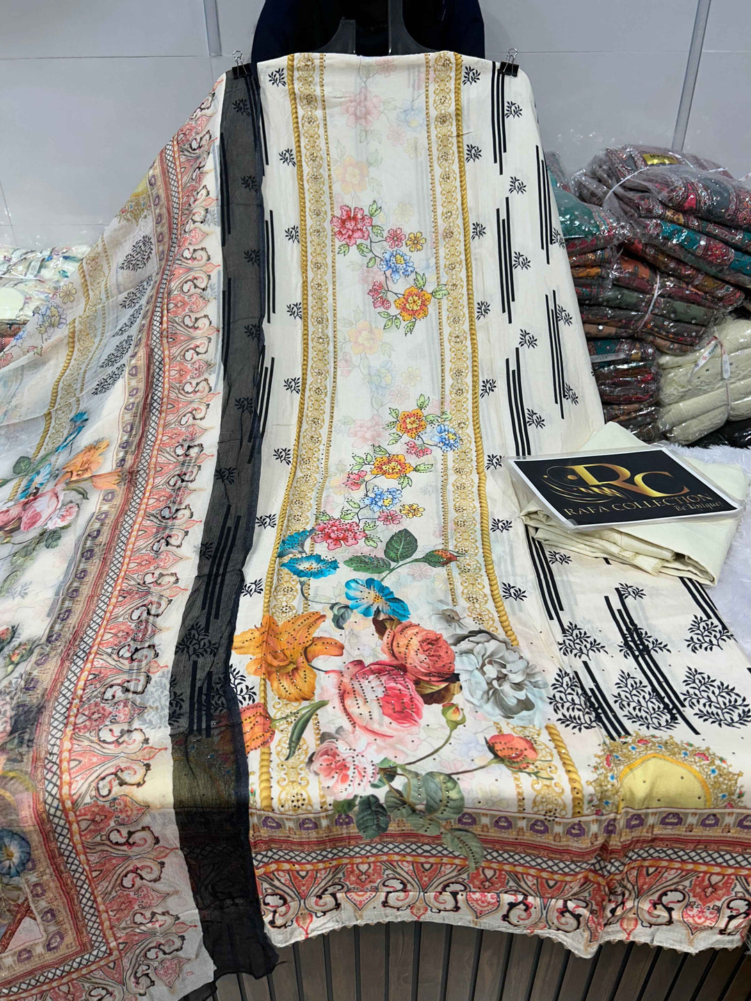 Pure Muslin Suit 1302