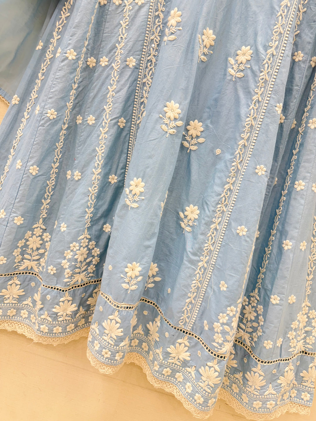 A-line Lucknawi suits