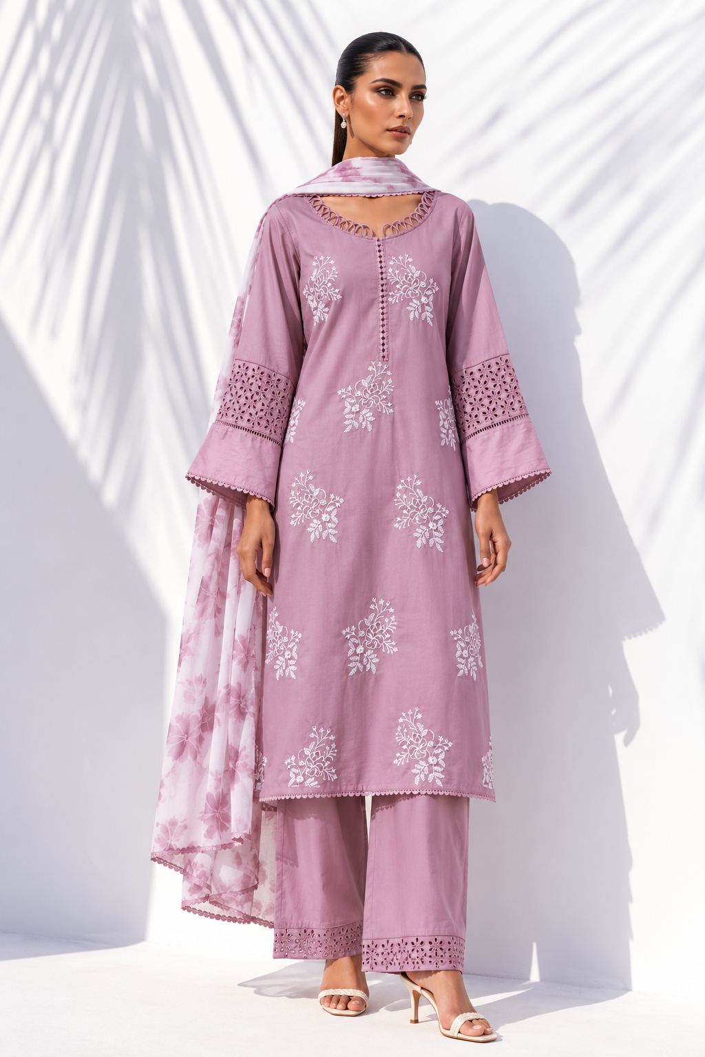 Chikankari Embroidered Suits