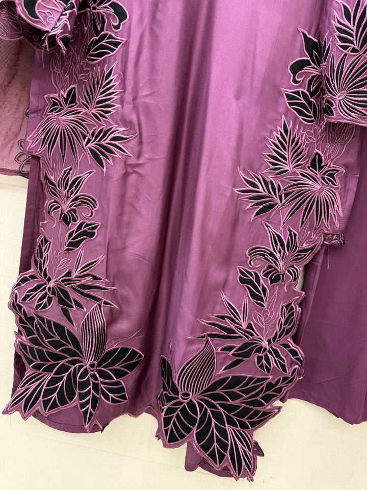 Cutwork embroidered pakistani suits