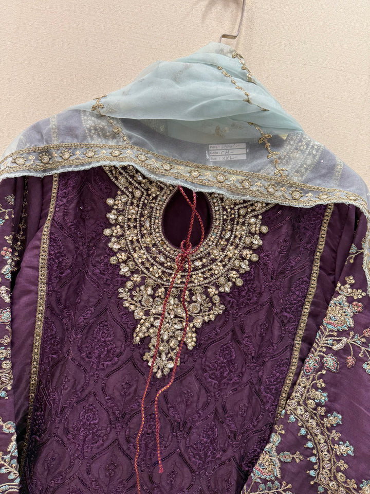 Pakistani organza suits