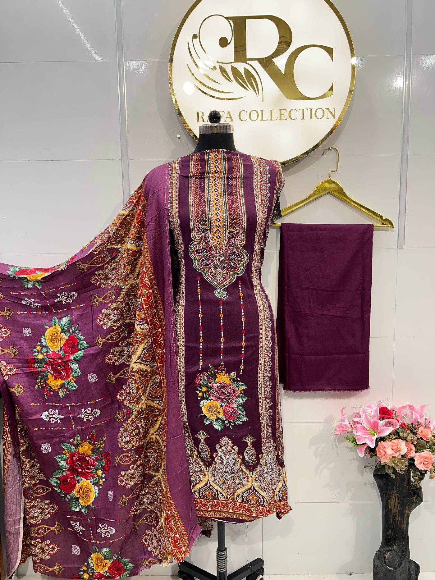 Cotton unstitch suits 2264
