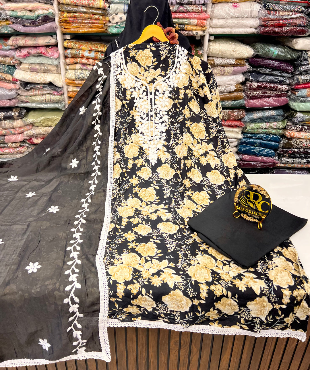 Lucknawi Unstitched suit 2762