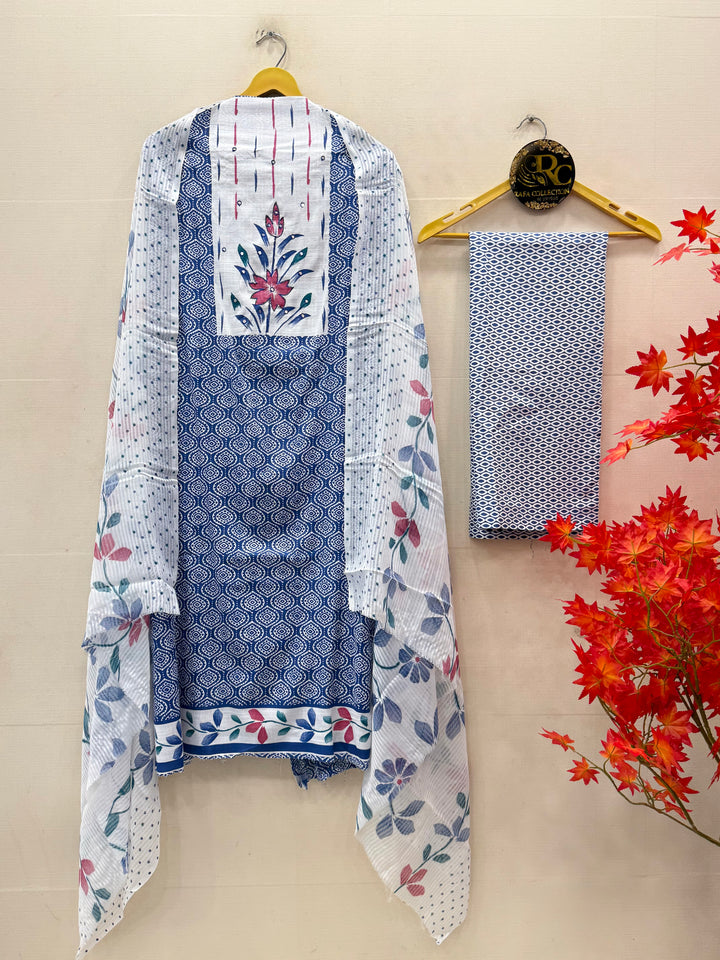 Cotton Unstitched Suits