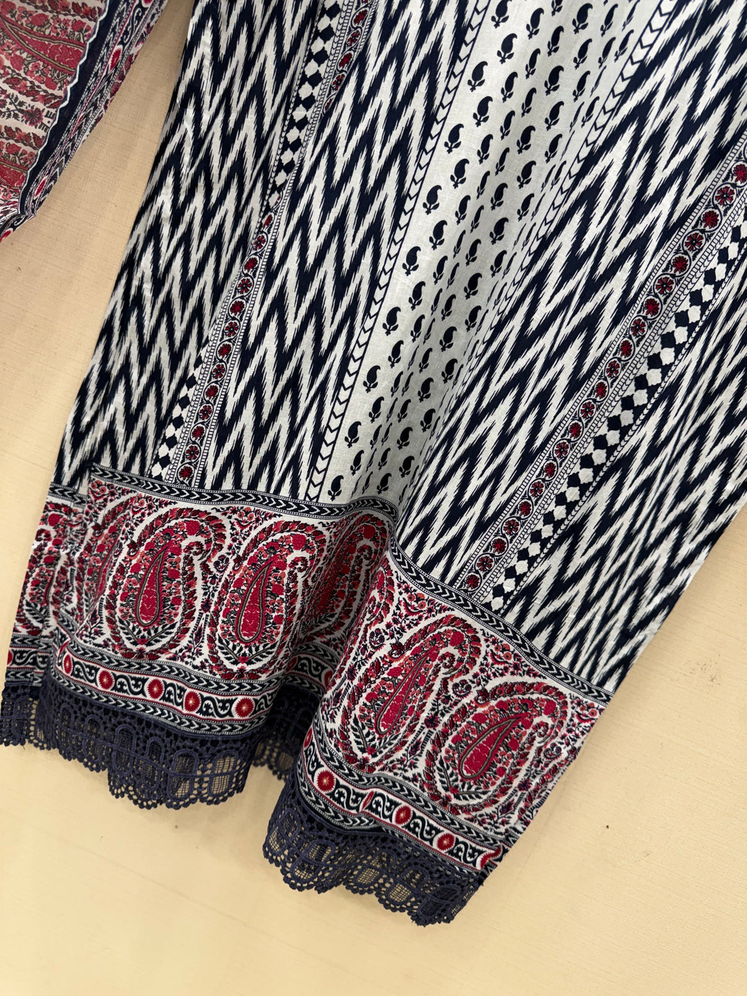 The hermitage cotton embroided suits