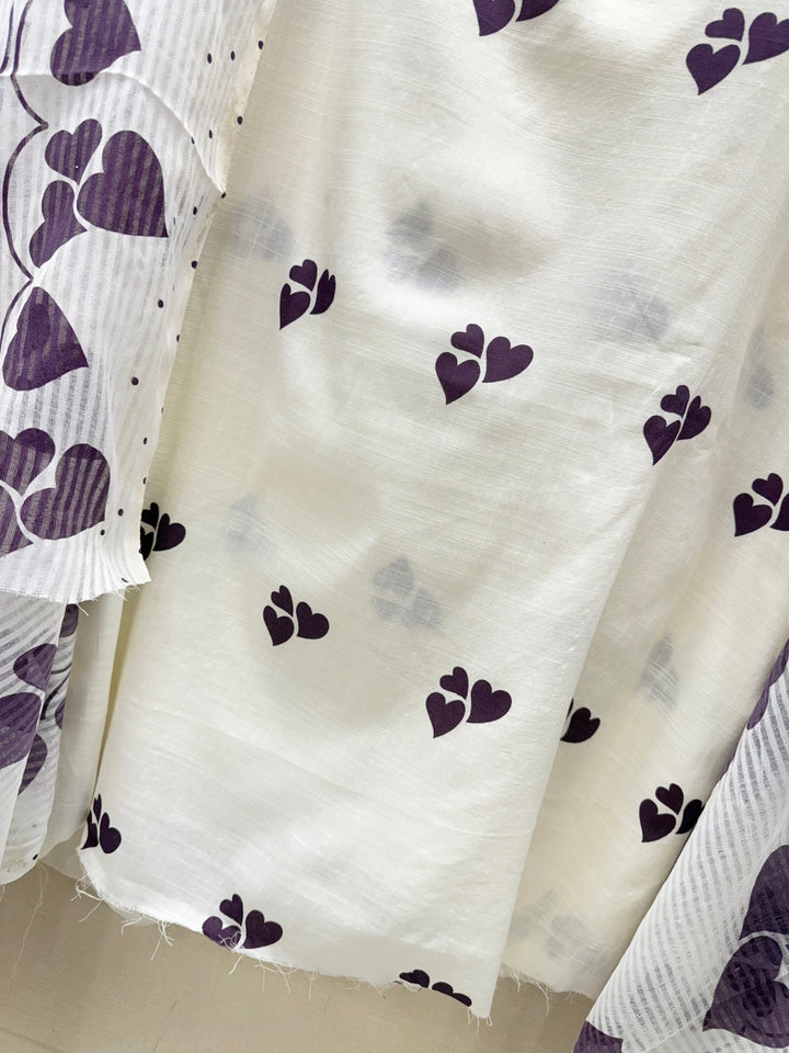 Slub Cotton Unstitched Suits