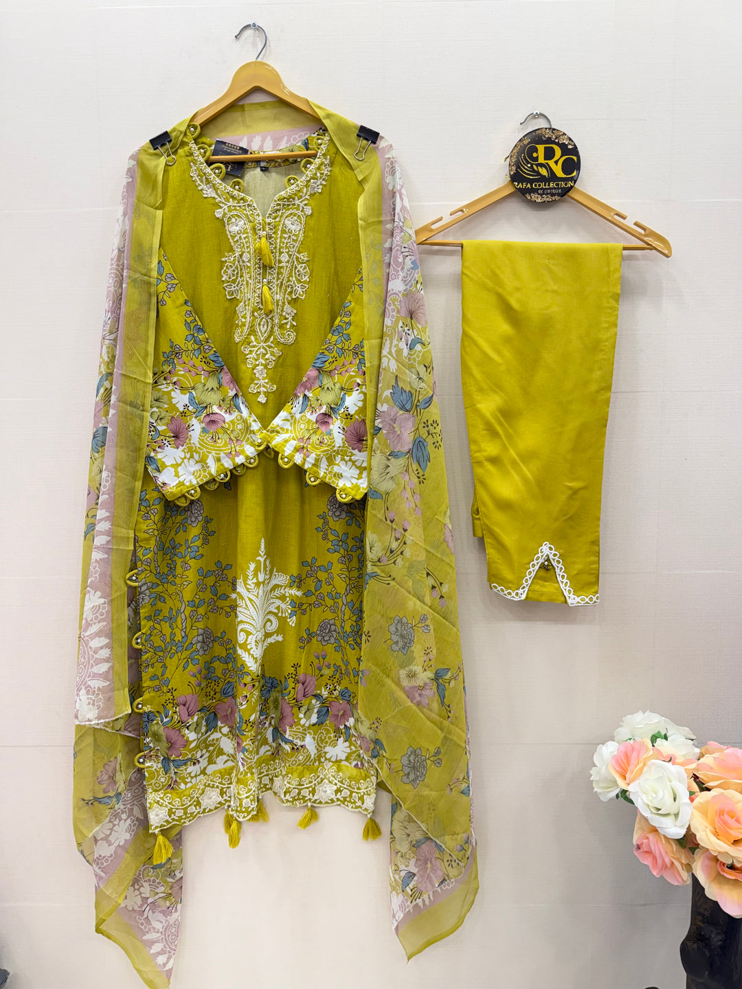 Pakistani patch work suit