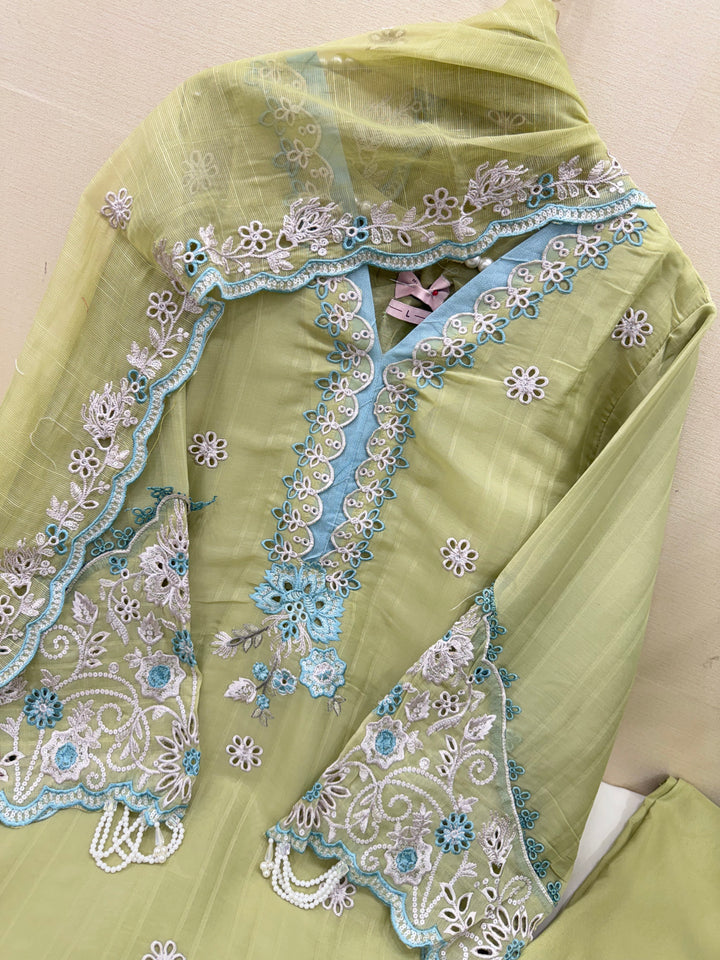 Premium cutwork suits