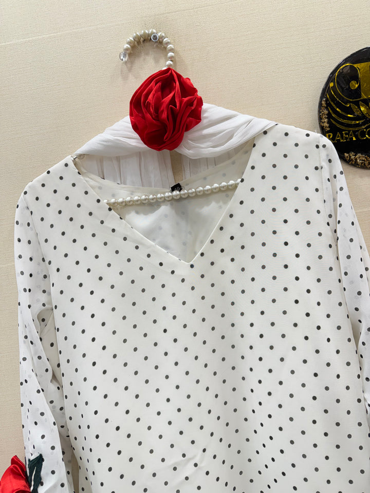 Polka dot suits