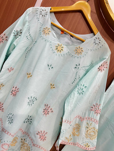 Chikankari co-ord set 6621