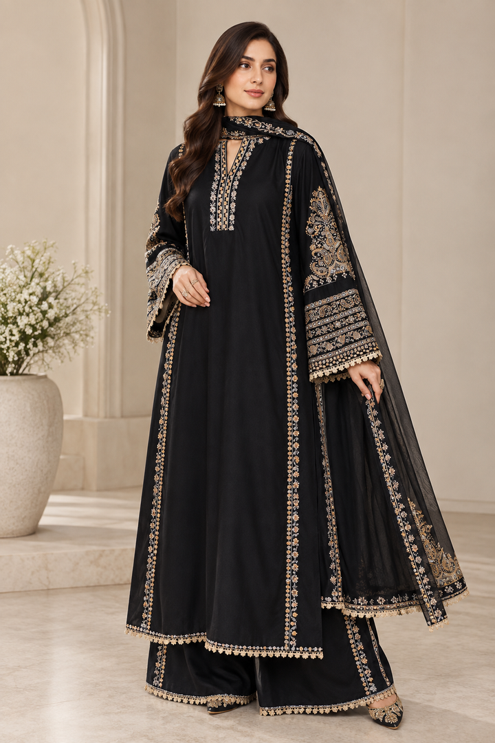 Black Special Pakistani Suits
