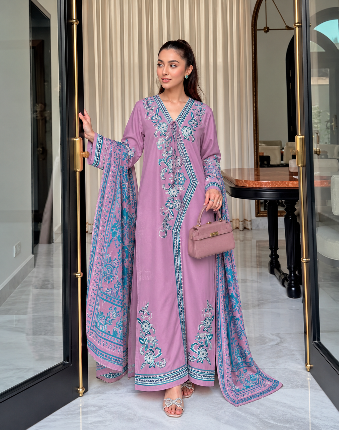 Embroidered Long Suits