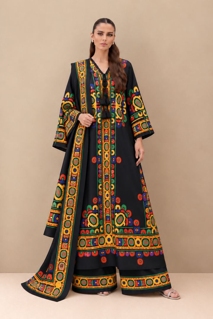 Printed Pakistani Long Kaftan’s
