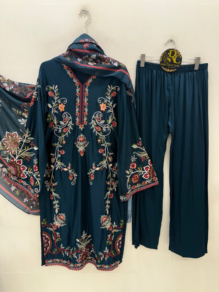 Pakistani formal embroidered suits