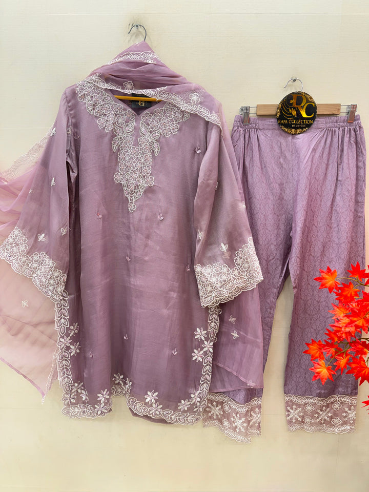 Shimmer Handwork Suits
