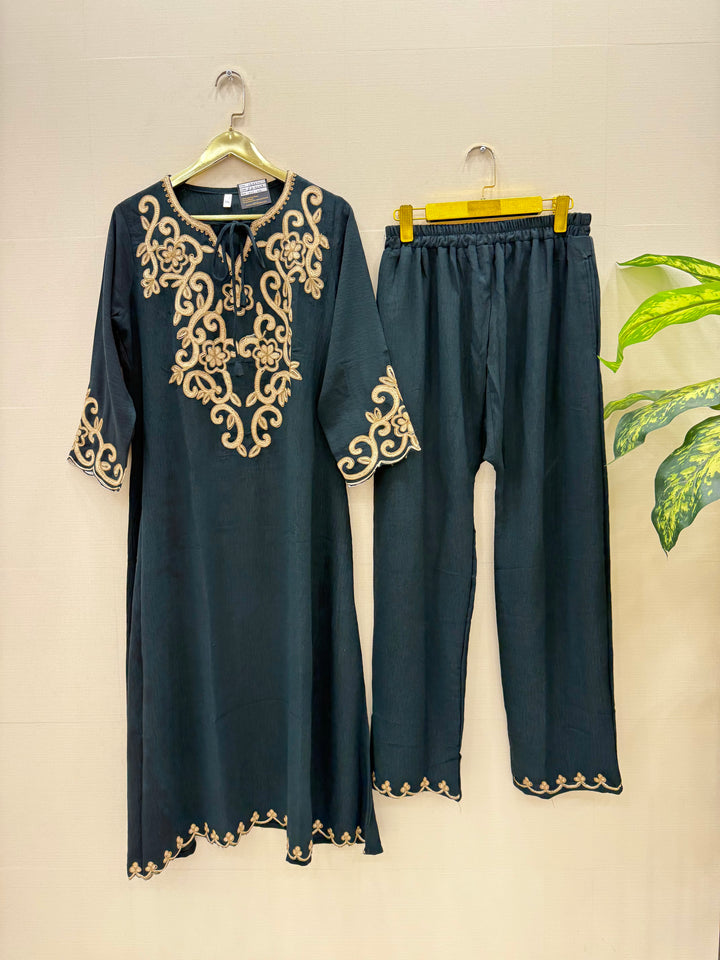Imported embroided co-ord sets