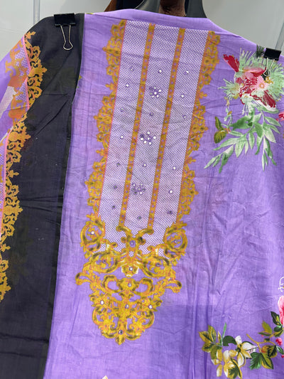 Cotton Unstich Suit 1404