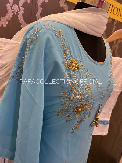 Handwork kaftan set-9