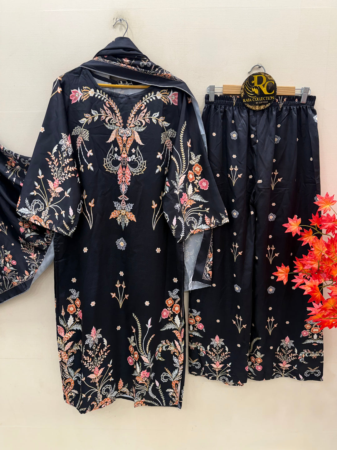 Satin Printed Suits