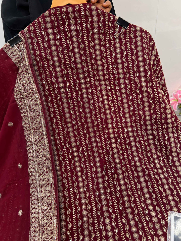 Nayra Georgette suit 1823