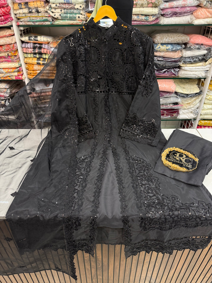 Premium cutwork suit