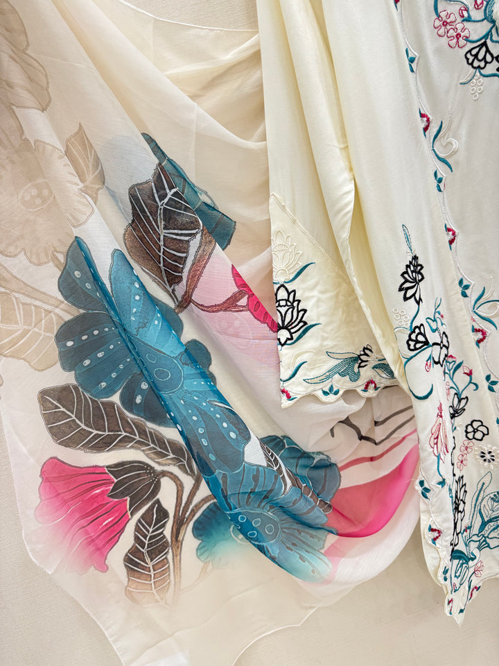 Embroidered Farshi suits 2951