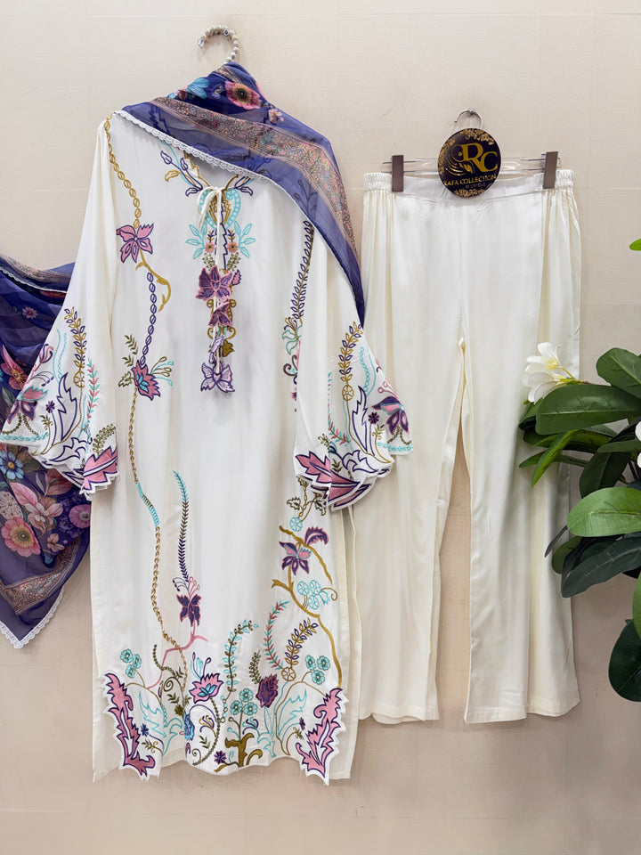 Pakistani Long cutwork Suits