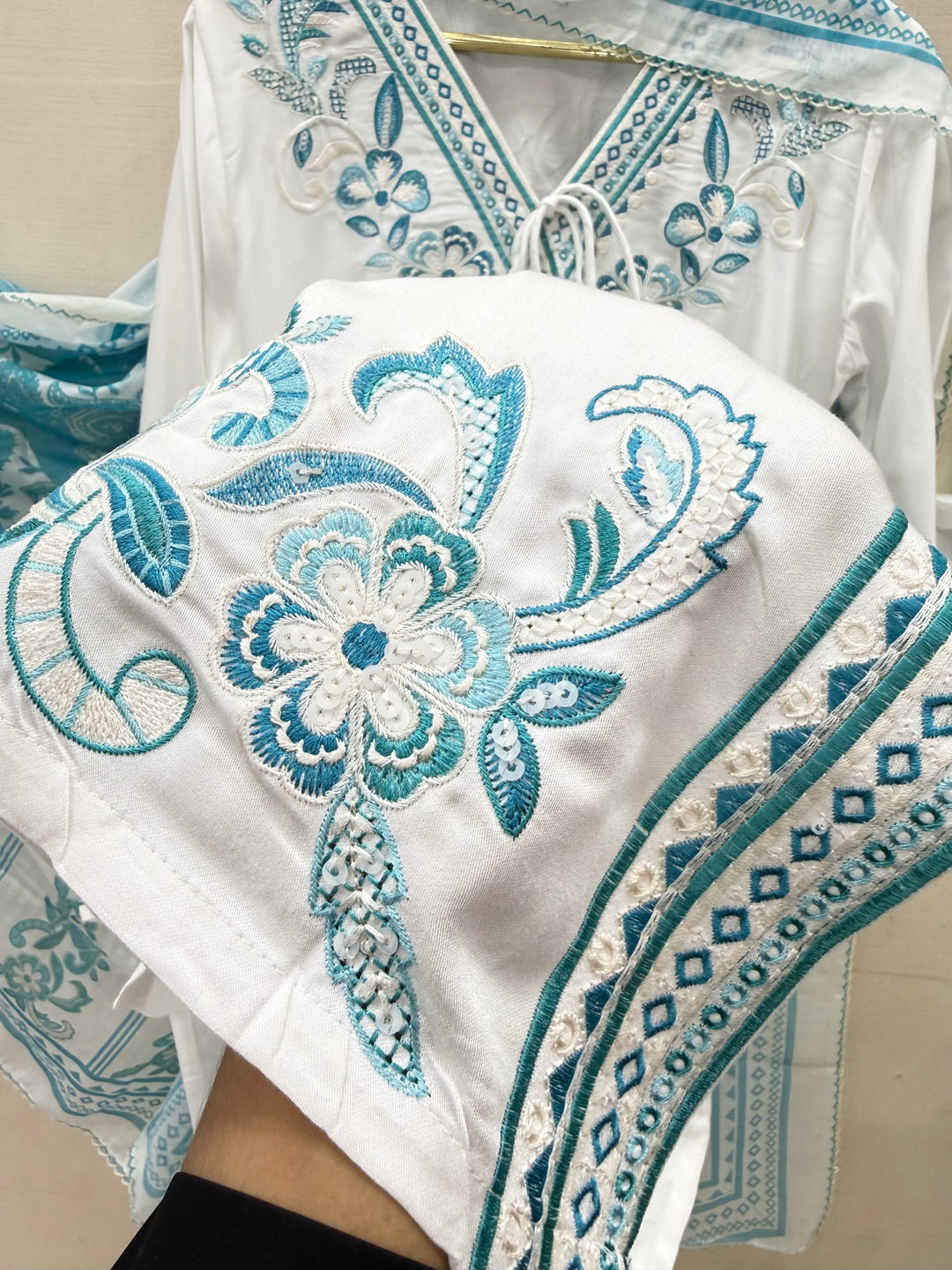 Embroidered Long Suits