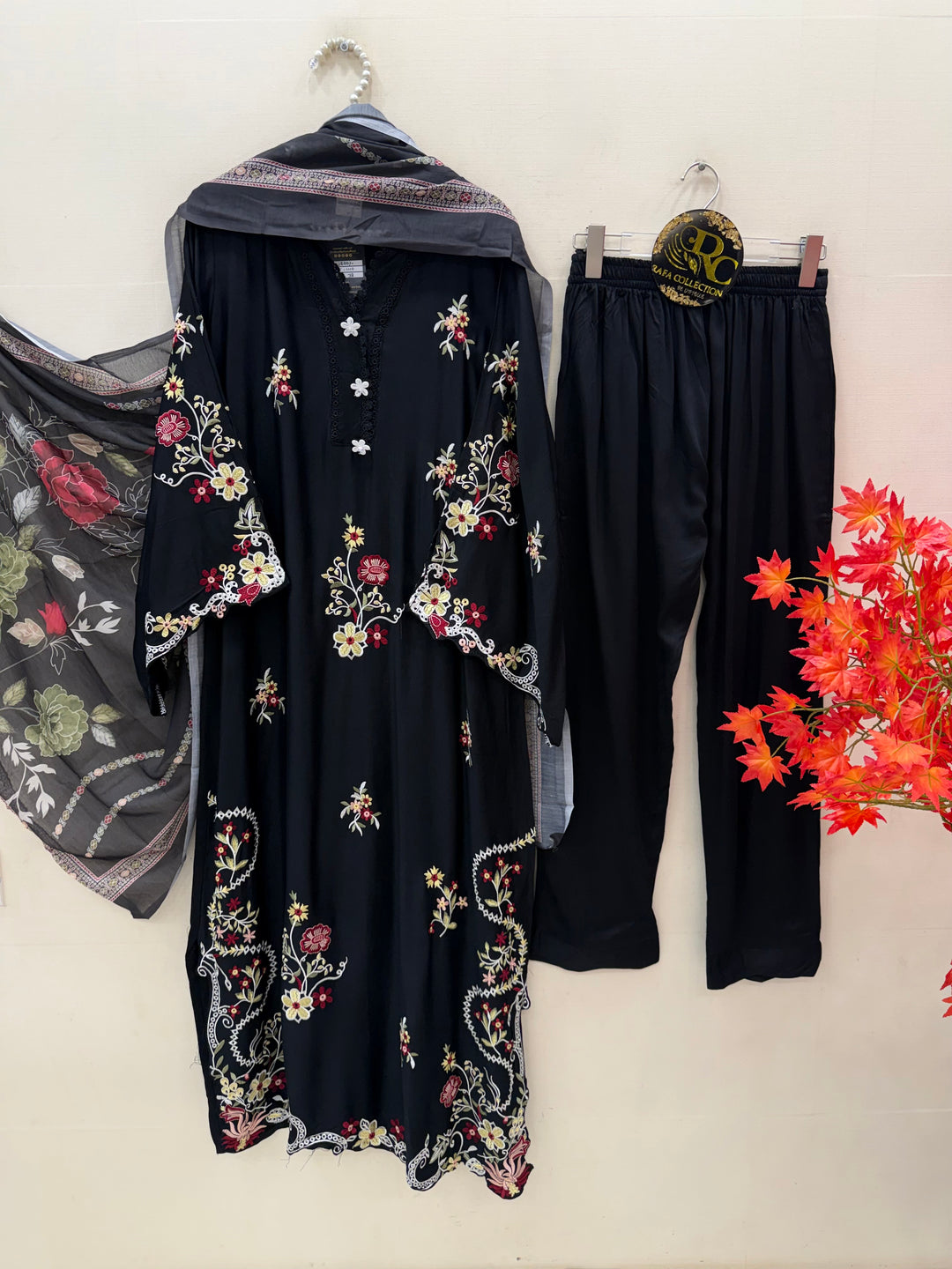 Embroidered Long Suits