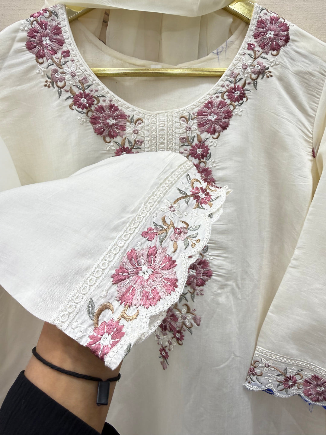 Cotton Embroided suits 005